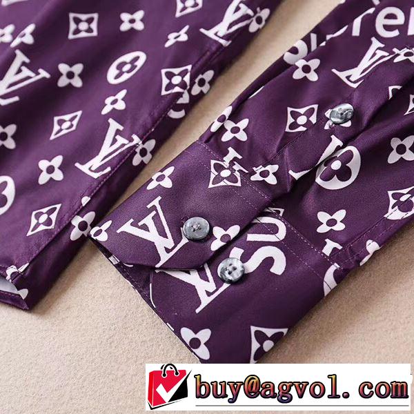 3色可選  スタイルアップ効果 ルイ ヴィトン LOUIS VUITTON長袖 /ロンT/ロングT/ロングTシャツ 2019春夏トレンドアイテム