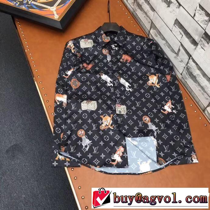  ルイ ヴィトン LOUIS VUITTON 目を引く春夏トップス 2色可選 長袖 /ロンT/ロングT/ロングTシャツ 2019春夏も引き続きトレンド 