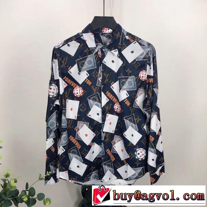  LOUIS VUITTON  シャツ 2019SSトレンド感があって涼しげ 3色可選  さわやか夏スタイル新品ルイ ヴィトン