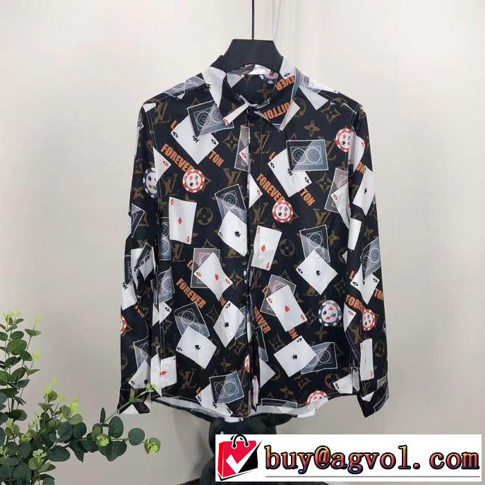 LOUIS VUITTON  シャツ 2019SSトレンド感があって涼しげ 3色可選  さわやか夏スタイル新品ルイ ヴィトン