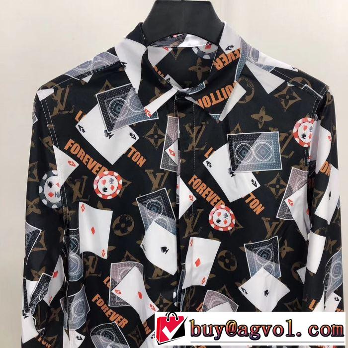 LOUIS VUITTON  シャツ 2019SSトレンド感があって涼しげ 3色可選  さわやか夏スタイル新品ルイ ヴィトン