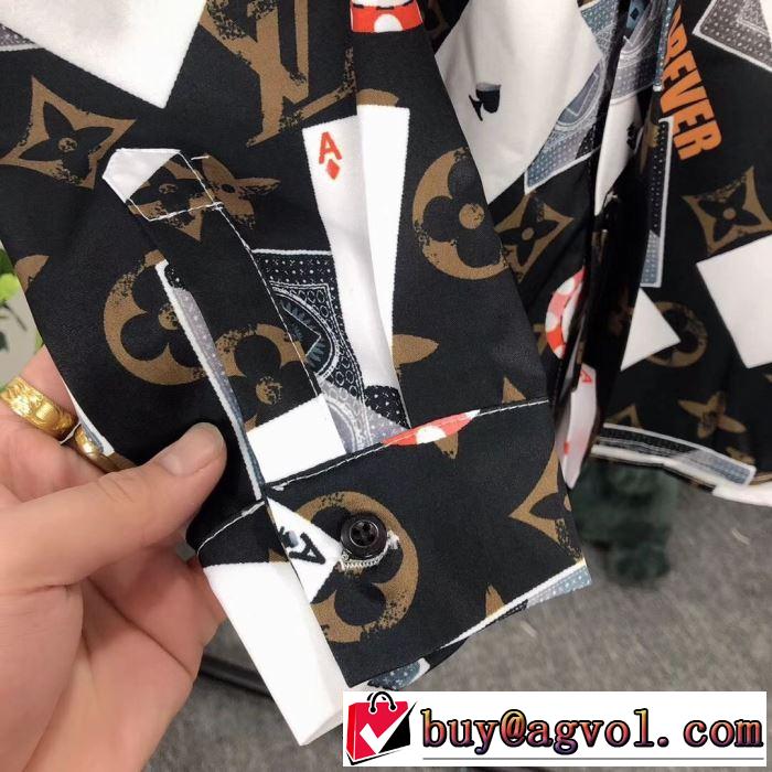 LOUIS VUITTON  シャツ 2019SSトレンド感があって涼しげ 3色可選  さわやか夏スタイル新品ルイ ヴィトン