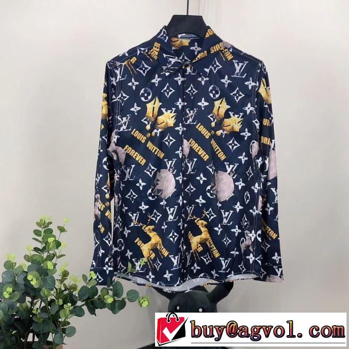 人気夏ファションおすすめ 3色可選 ルイ ヴィトン2019春夏は人気定番  LOUIS VUITTON  シャツ