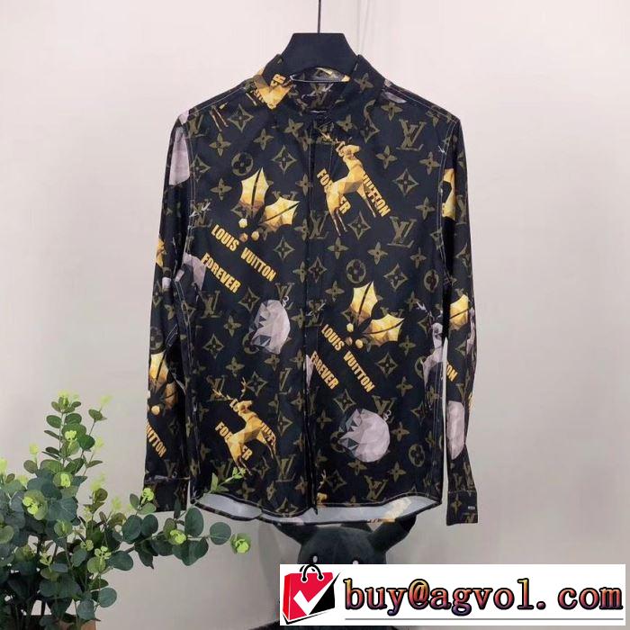 人気夏ファションおすすめ 3色可選 ルイ ヴィトン2019春夏は人気定番  LOUIS VUITTON  シャツ