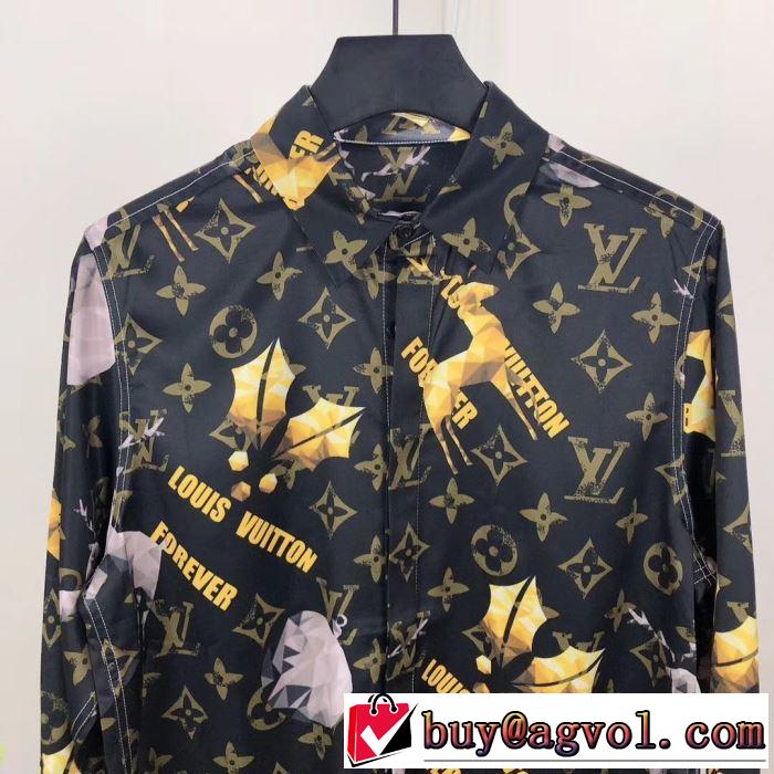 人気夏ファションおすすめ 3色可選 ルイ ヴィトン2019春夏は人気定番  LOUIS VUITTON  シャツ