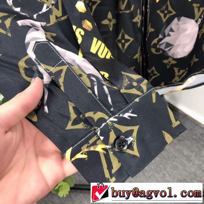 人気夏ファションおすすめ 3色可選 ルイ ヴィトン2019春夏は人気定番  LOUIS VUITTON  シャツ