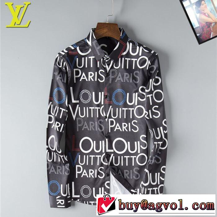 ブランドの話題の新作も！ 2色可選 ルイ ヴィトン LOUIS VUITTON  シャツ2019春夏人気トレンドアイテム