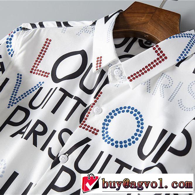 ブランドの話題の新作も！ 2色可選 ルイ ヴィトン LOUIS VUITTON  シャツ2019春夏人気トレンドアイテム