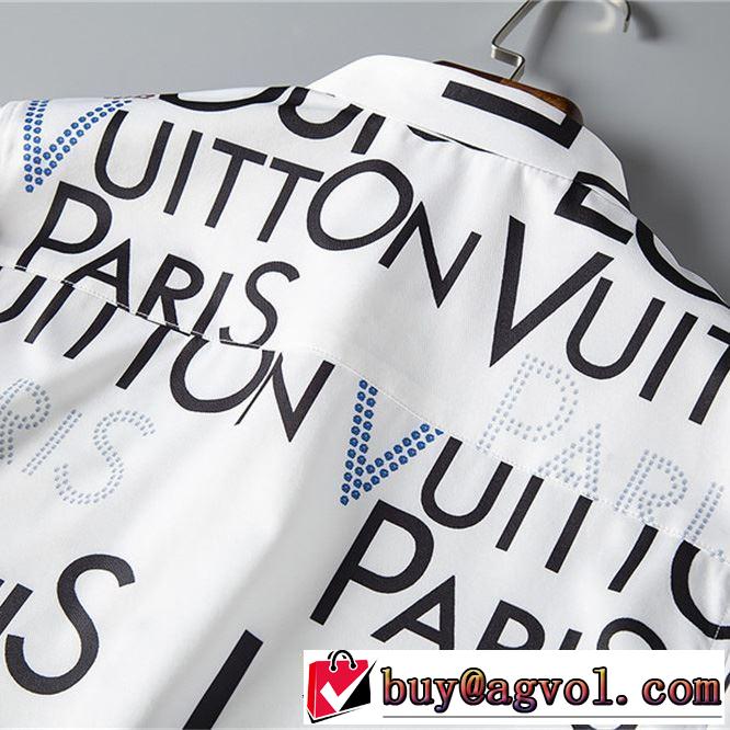 ブランドの話題の新作も！ 2色可選 ルイ ヴィトン LOUIS VUITTON  シャツ2019春夏人気トレンドアイテム