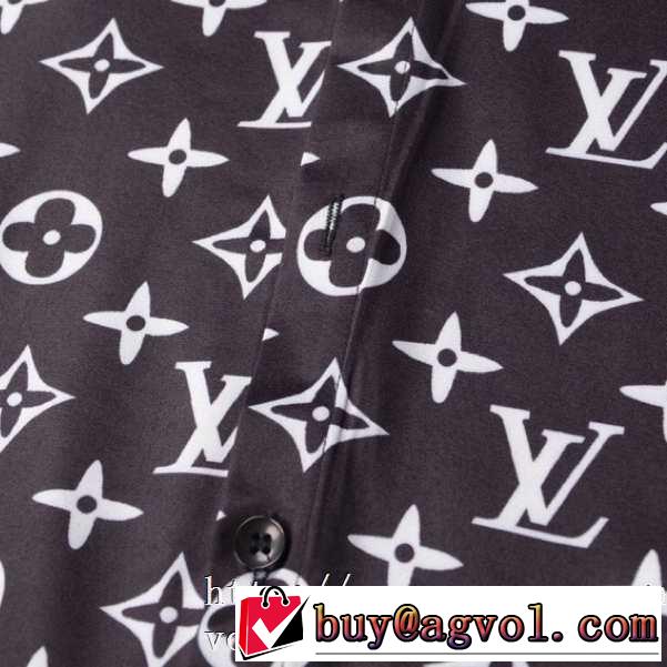 シャツ 2色可選 2019トレンド秋冬おすすめ安い 今シーズン注目のアイテム ルイ ヴィトン LOUIS VUITTON