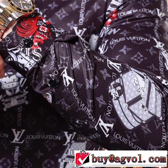 2019秋のファッショントレンドはこれ 秋にはやる最新作を先取り ルイ ヴィトン LOUIS VUITTON シャツ 2色可選