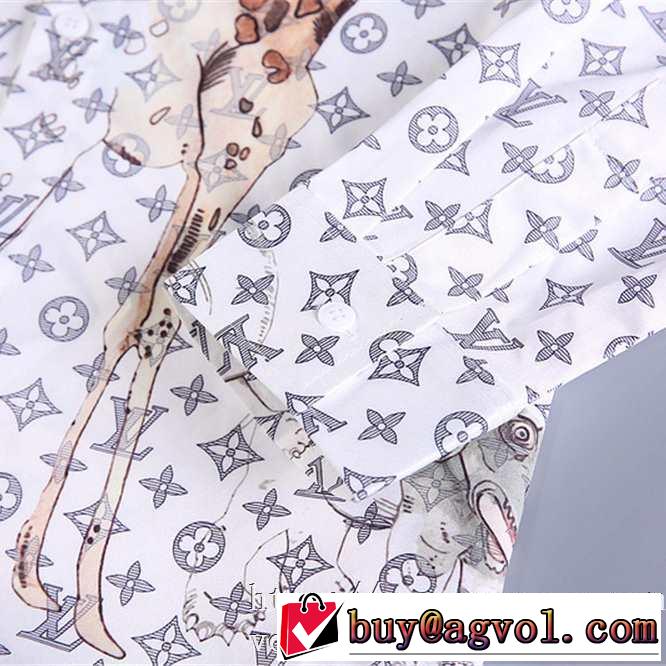 2019秋冬トレンドデザイン 人気ファッション雑誌でも掲載 ルイ ヴィトン LOUIS VUITTON シャツ