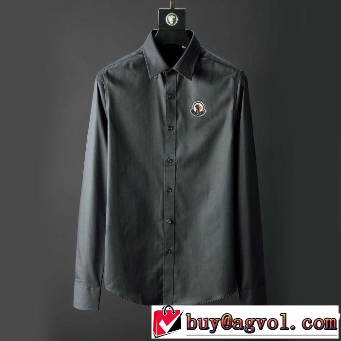 リッチな印象に モンクレール MONCLER 3色可選 長袖 /ロンT/ロングT/ロングTシャツ 春夏の流行り2019新品