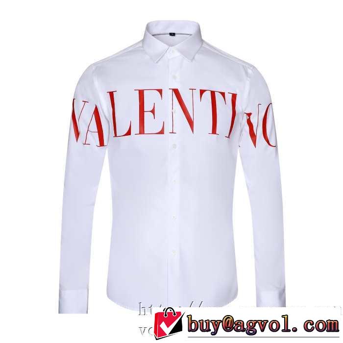 ヴァレンティノ コピー 服 メンズ シャツ おすすめ 2019-2020秋冬流行色ホワイトValentino コレクションリラックスコーデ