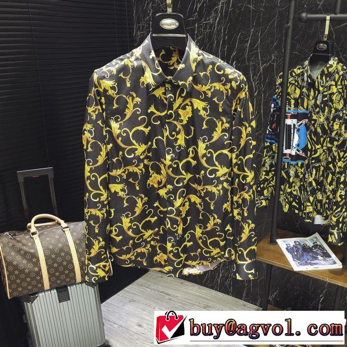  ヴェルサーチVERSACE 2019年春夏のトレンドアイテム 長袖 /ロンT/ロングT/ロングTシャツ 夏のフレッシュな気分に 