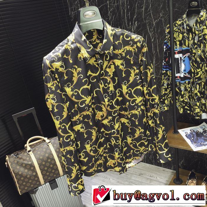 ヴェルサーチVERSACE 2019年春夏のトレンドアイテム 長袖 /ロンT/ロングT/ロングTシャツ 夏のフレッシュな気分に