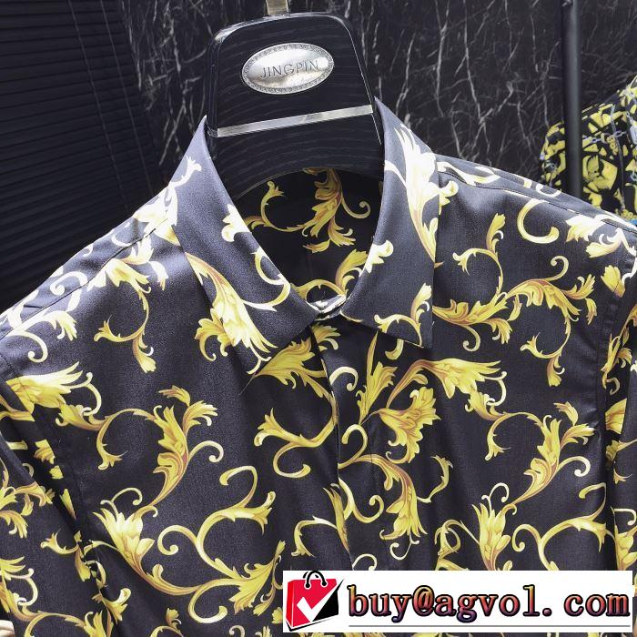 ヴェルサーチVERSACE 2019年春夏のトレンドアイテム 長袖 /ロンT/ロングT/ロングTシャツ 夏のフレッシュな気分に
