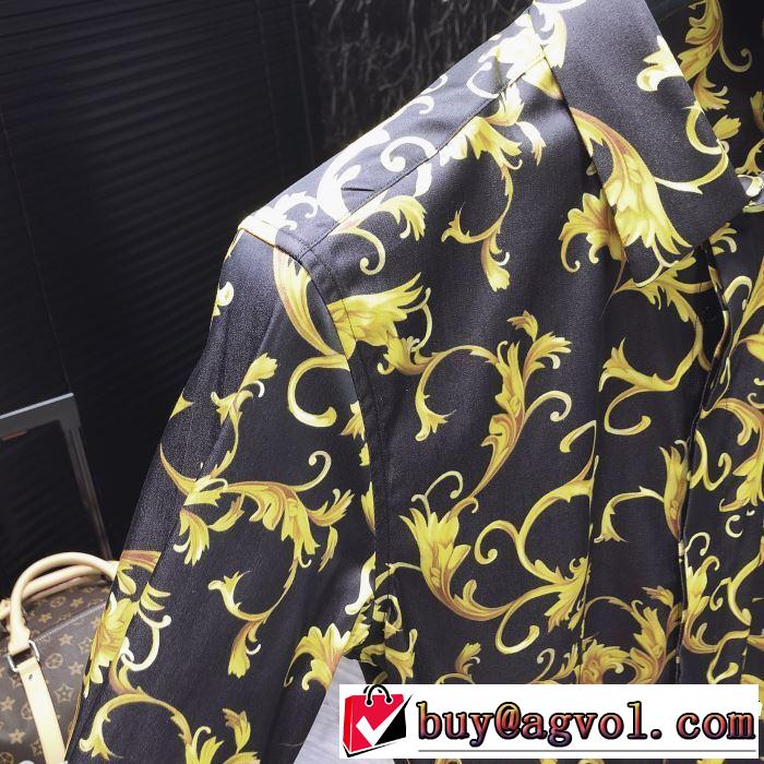 ヴェルサーチVERSACE 2019年春夏のトレンドアイテム 長袖 /ロンT/ロングT/ロングTシャツ 夏のフレッシュな気分に