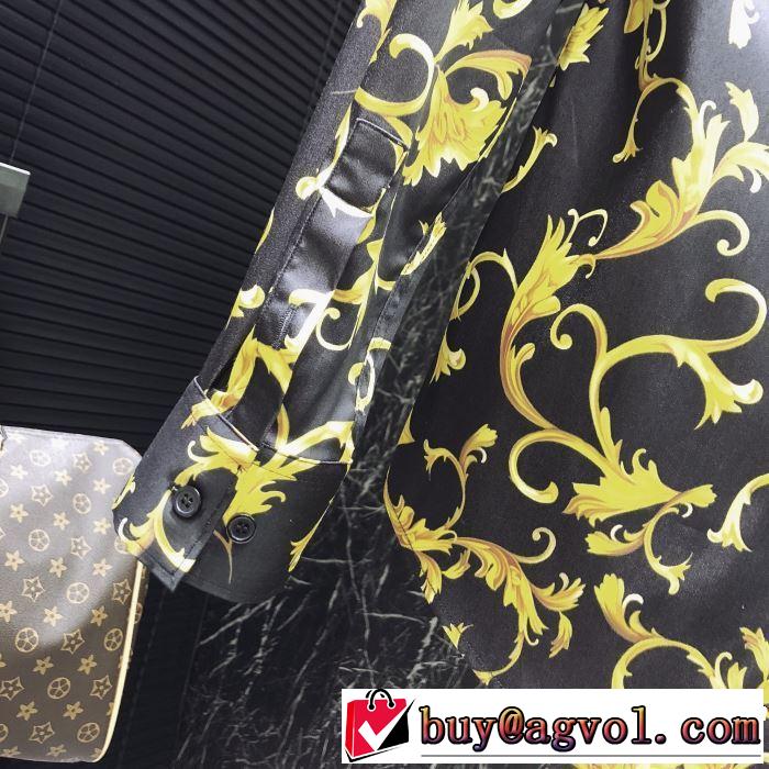 ヴェルサーチVERSACE 2019年春夏のトレンドアイテム 長袖 /ロンT/ロングT/ロングTシャツ 夏のフレッシュな気分に