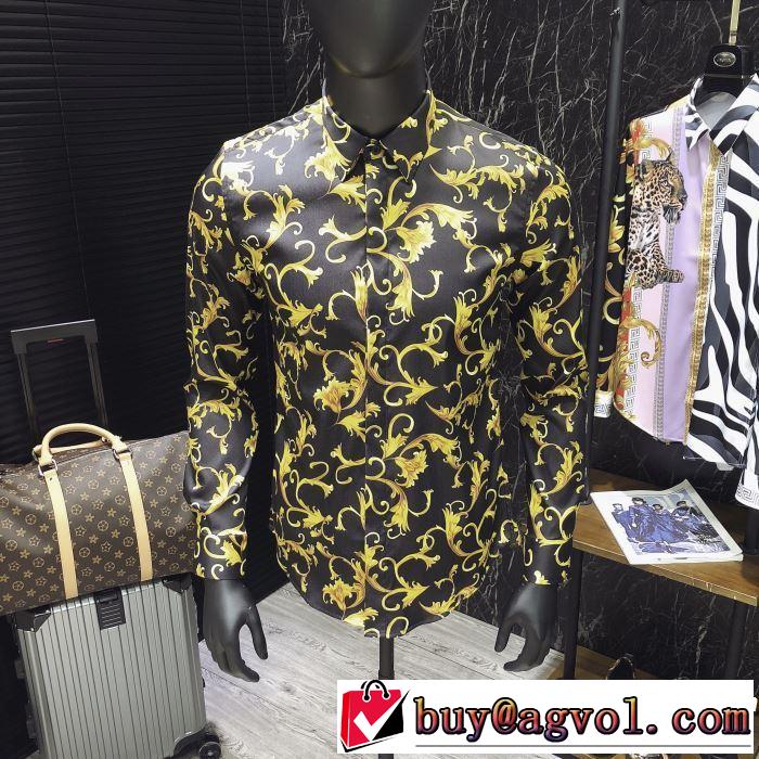 ヴェルサーチVERSACE 2019年春夏のトレンドアイテム 長袖 /ロンT/ロングT/ロングTシャツ 夏のフレッシュな気分に
