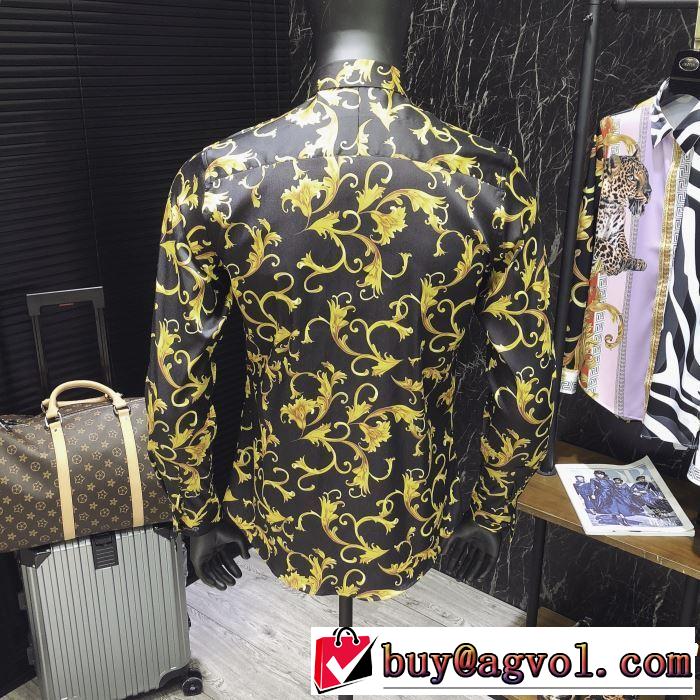 ヴェルサーチVERSACE 2019年春夏のトレンドアイテム 長袖 /ロンT/ロングT/ロングTシャツ 夏のフレッシュな気分に