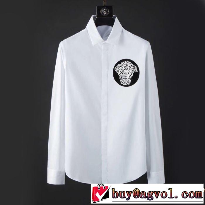 2色可選 ヴェルサーチVERSACE 2019春夏のトレンド新商品 長袖 /ロンT/ロングT/ロングTシャツ知的優秀アイテム