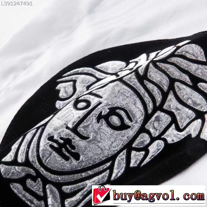 2色可選 ヴェルサーチVERSACE 2019春夏のトレンド新商品 長袖 /ロンT/ロングT/ロングTシャツ知的優秀アイテム