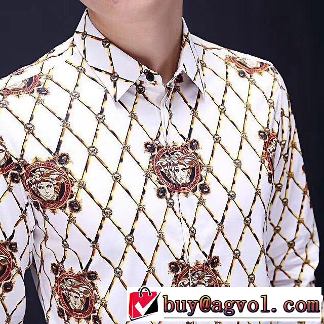 今季流行りの人気新作 長袖 /ロンT/ロングT/ロングTシャツ  2色可選 ヴェルサーチVERSACE 2019年夏の一押しファッションアイテム