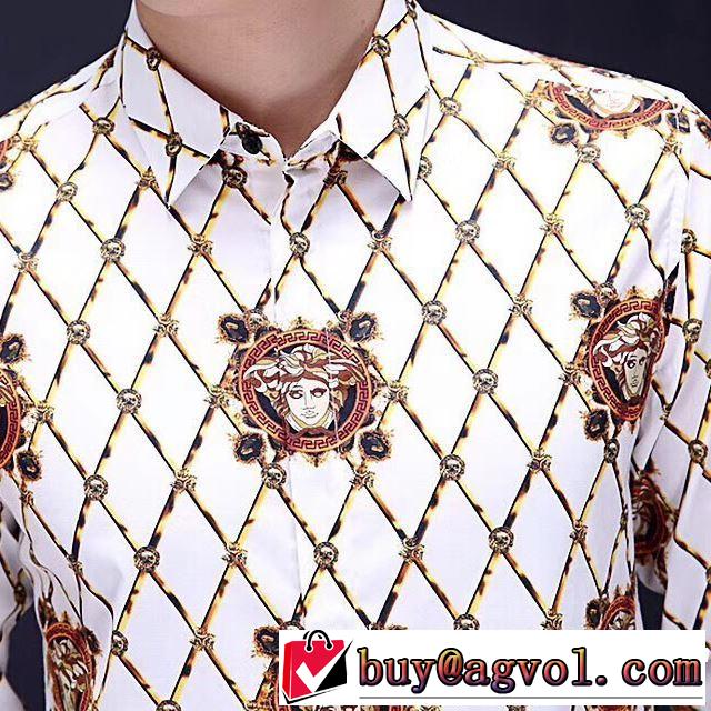 今季流行りの人気新作 長袖 /ロンT/ロングT/ロングTシャツ  2色可選 ヴェルサーチVERSACE 2019年夏の一押しファッションアイテム