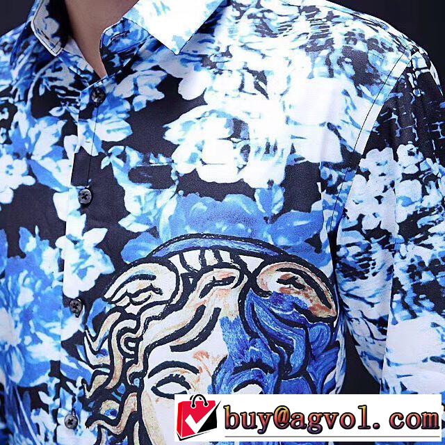 2019SSのトレンド商品  ヴェルサーチVERSACE 長袖 /ロンT/ロングT/ロングTシャツ 今年流大人っぽさ