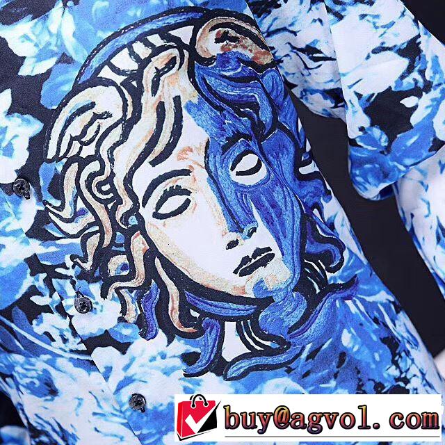 2019SSのトレンド商品  ヴェルサーチVERSACE 長袖 /ロンT/ロングT/ロングTシャツ 今年流大人っぽさ