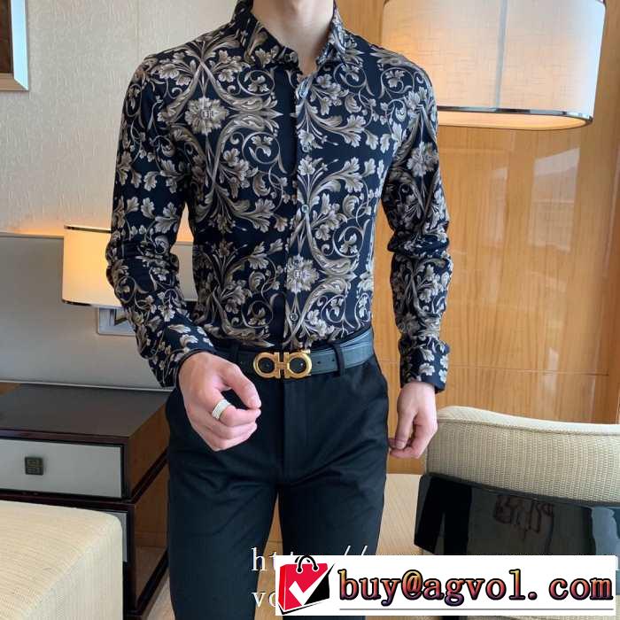 2019-20秋冬トレンドファッション 今から取り入れられるトレンド ヴェルサーチ VERSACE シャツ