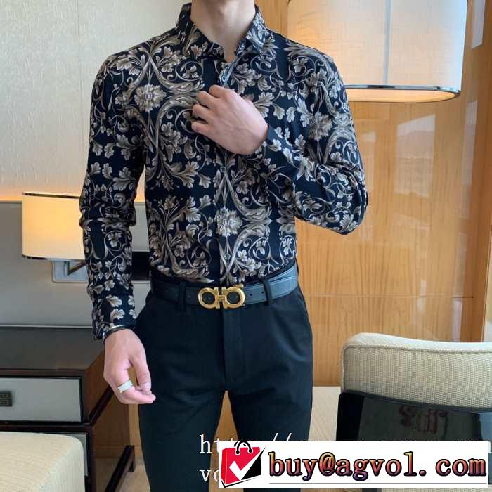 2019-20秋冬トレンドファッション 今から取り入れられるトレンド ヴェルサーチ VERSACE シャツ