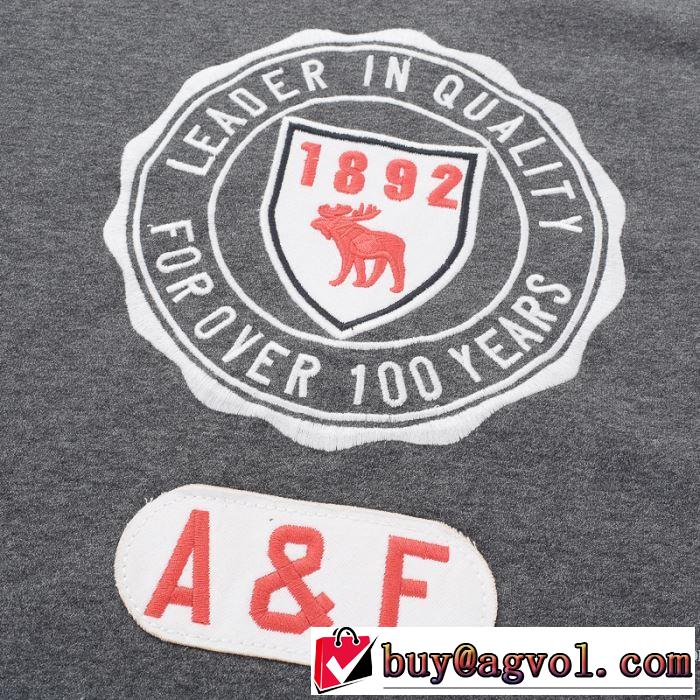 アバクロンビー&フィッチ Abercrombie & Fitch  長袖Tシャツ 4色可選 【2019年】夏のファッション 爽やかカジュアル人気