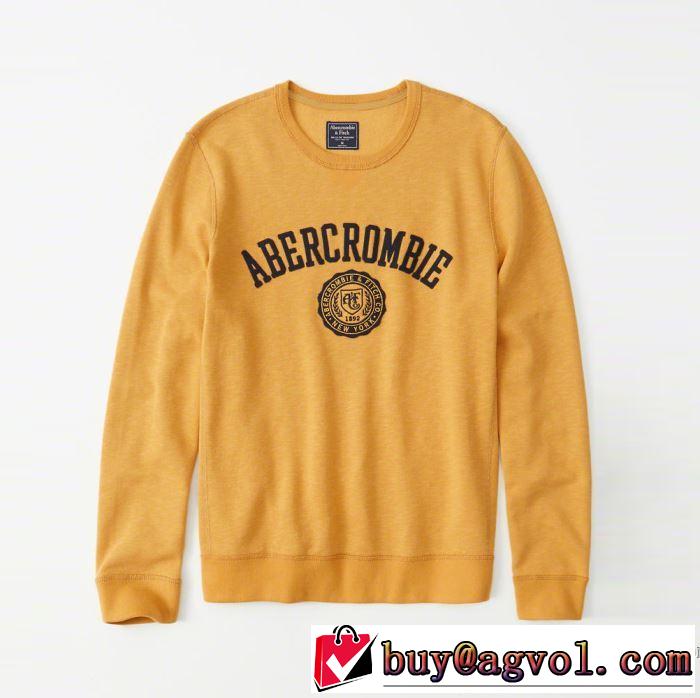 アバクロンビー&フィッチ Abercrombie & Fitch  長袖Tシャツ 3色可選 今年の夏は着こなし 【2019春夏】最新コレクション
