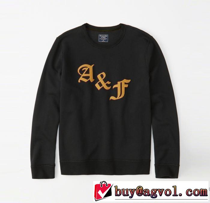 2019年の春夏に着たい る春夏おすすめの人気商品 アバクロンビー&フィッチ Abercrombie & Fitch  長袖Tシャツ 3色可選