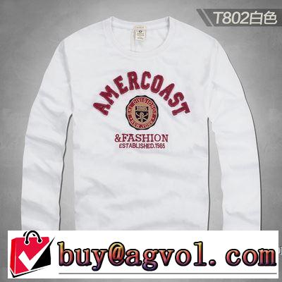 2019春夏も引き続き人気セール アバクロンビー&フィッチ Abercrombie & Fitch  長袖Tシャツ スタイリッシュに新着