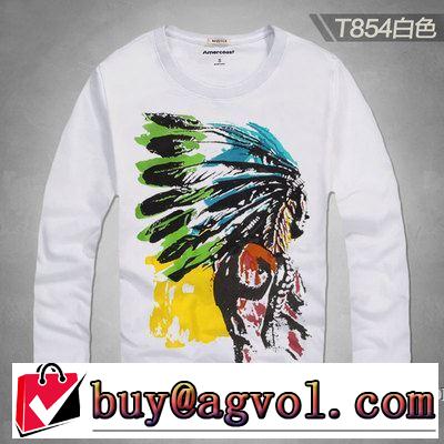 長袖Tシャツ 3色可選 アバクロンビー&フィッチ Abercrombie & Fitch 2019春夏のトレンド新商品 季節感のあるファッション