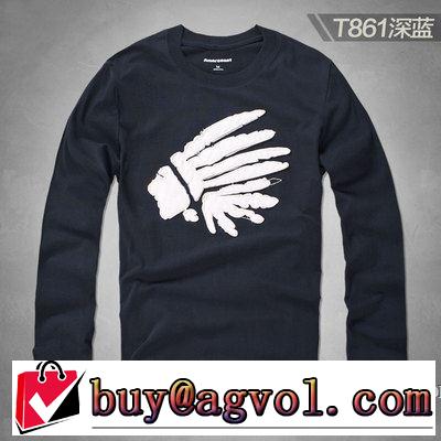 2019春夏人気トレンドアイテム 長袖Tシャツ 3色可選 今季は特に注目ファション アバクロンビー&フィッチ Abercrombie & Fitch
