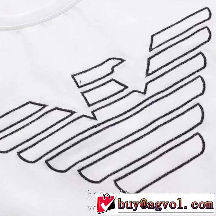 毎日はちょっとイイ秋冬新品 アルマーニ ARMANI 長袖Tシャツ 2色可選 速報！2019年秋ファッショントレンド