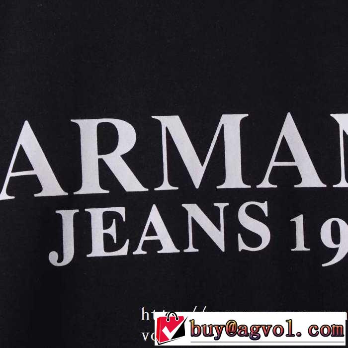 2色可選 長袖Tシャツ アルマーニ ARMANI【2019秋冬トレンド】押さえておきたい 支持率が高い秋冬最新作
