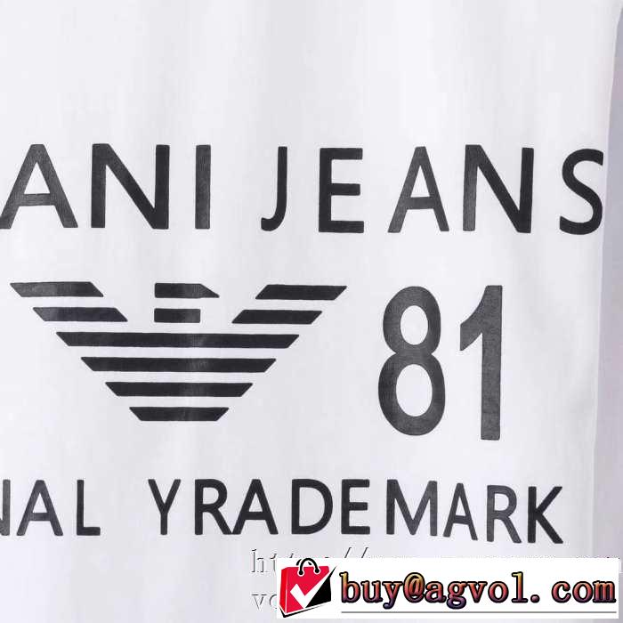 長袖Tシャツ 2色可選 2019秋に注目したい 最新秋冬トレンドをチェック アルマーニ ARMANI
