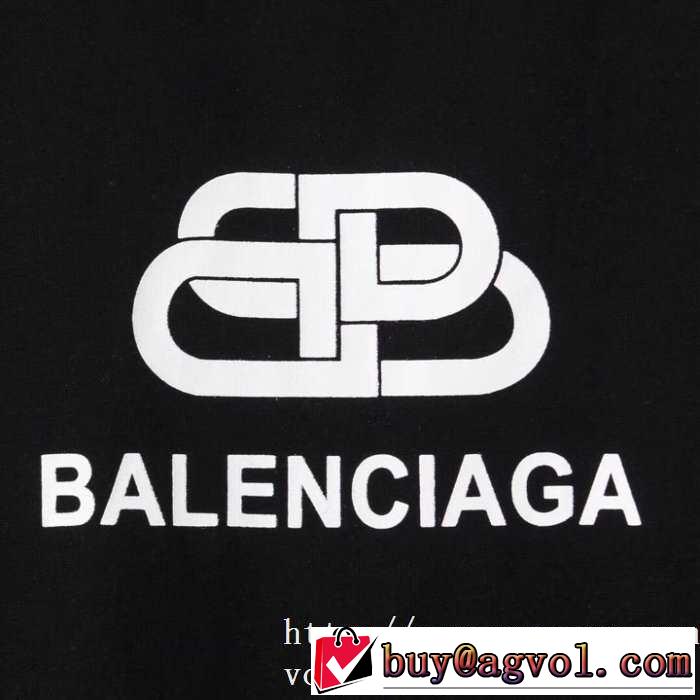 現在流行中のおすすめ人気 最重要！2019秋冬トレンド バレンシアガ Balenciaga 長袖Tシャツ 2色可選