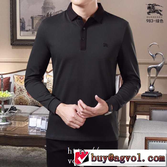 長袖Tシャツ 2色可選 2019トレンド秋冬おすすめ安い 2019トレンド秋冬おすすめ安い バーバリー BURBERRY