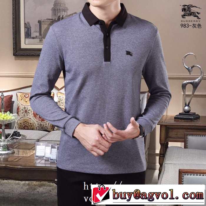 長袖Tシャツ 2色可選 2019トレンド秋冬おすすめ安い 2019トレンド秋冬おすすめ安い バーバリー BURBERRY
