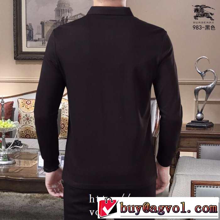 長袖Tシャツ 2色可選 2019トレンド秋冬おすすめ安い 2019トレンド秋冬おすすめ安い バーバリー BURBERRY