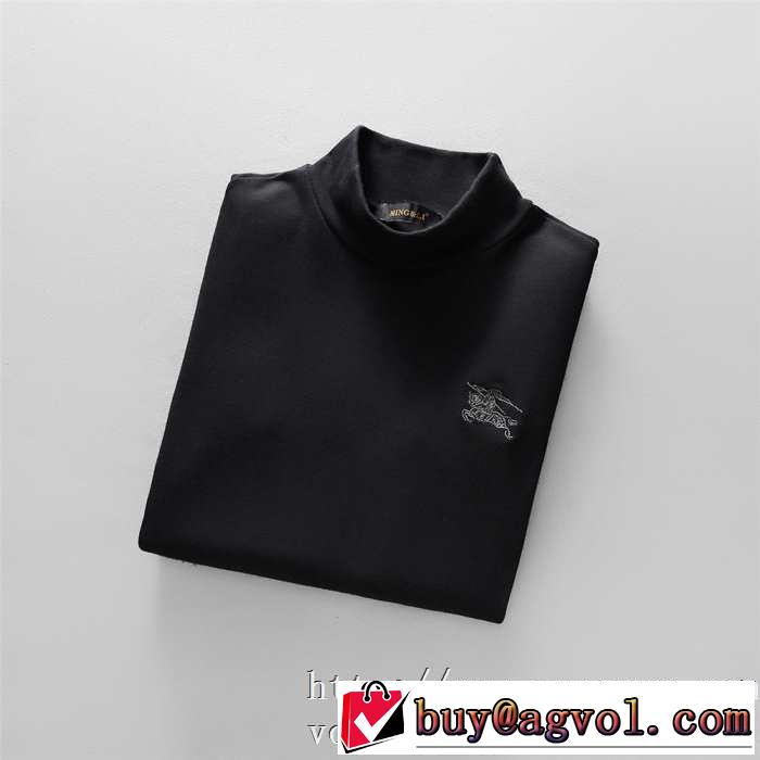 最速2019秋冬トレンドブランド 秋冬ファッションコーディネート バーバリー BURBERRY 長袖Tシャツ