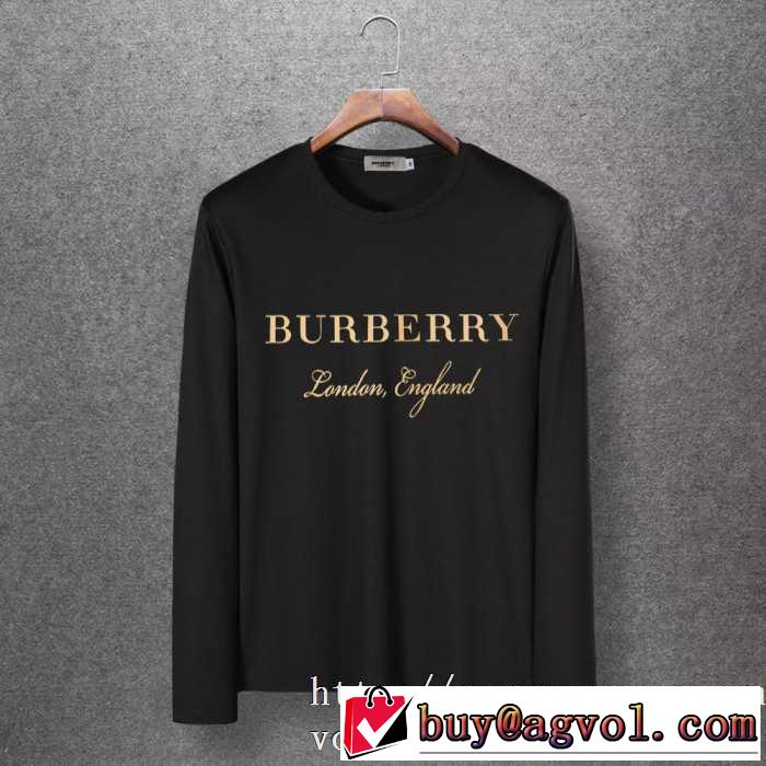 秋冬流行りファション バーバリー BURBERRY 長袖Tシャツ 4色可選 2019-20秋冬取り入れやすい