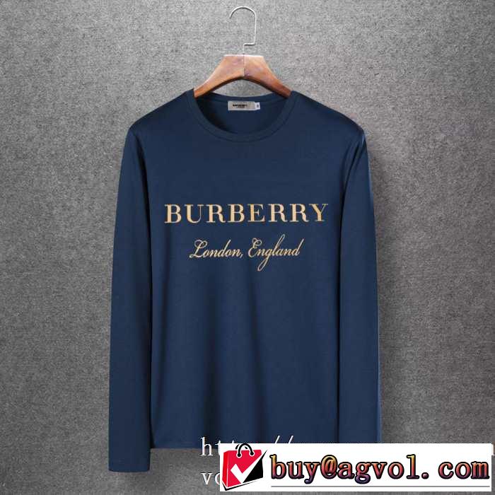 秋冬流行りファション バーバリー BURBERRY 長袖Tシャツ 4色可選 2019-20秋冬取り入れやすい