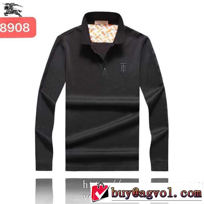 2019-20秋冬トレンドファッション 今季トレンド新作はこれ バーバリー BURBERRY 長袖Tシャツ 3色可選
